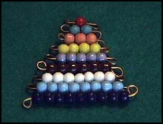 colored beads montessori materials